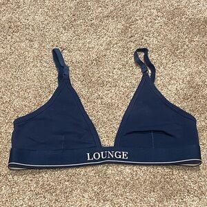 Lounge unpadded triangle bralette